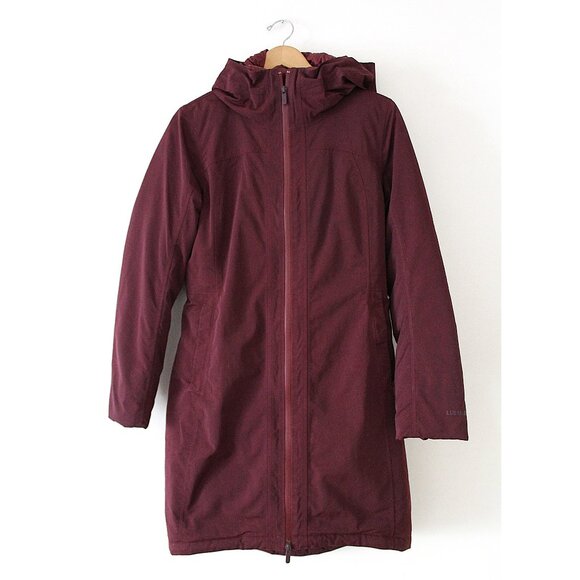 Lululemon Snow Warrior Parka / Size 4 / Garnet Down-Filled Goose Jacket Long - Picture 4 of 14